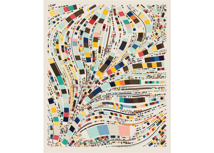 Tyler Hobbs, Fidenza # 313 (Tulip), 2021