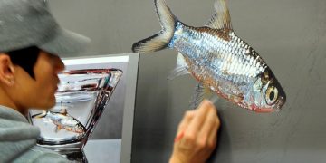 Mãn nhãn bộ sưu tập tranh vẽ động vật cực thực