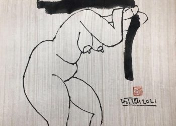 Ngắm “đàn bà” khỏa thân trong tranh của Đặng Tiến