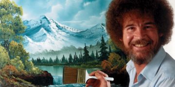 Danh họa Bob Ross – “Ông già Noel” ban phát niềm vui hội họa