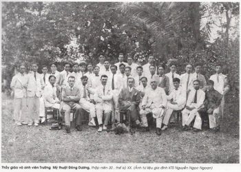 Khóa I trường Mỹ Thuật Đông Dương từng bị dọa đóng cửa nhiều lần