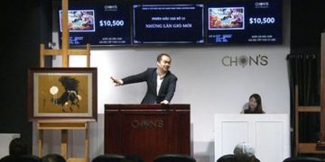 Sàn đấu giá tranh dần mất hút